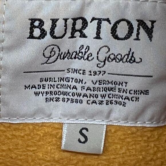 BURTON Durable Goods Pullover Hoodie NINGBO Mountain Dryride Women's Size S - Picture 15 of 16